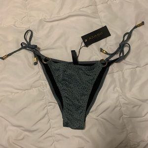Aqua Blu String Bikini Bottoms